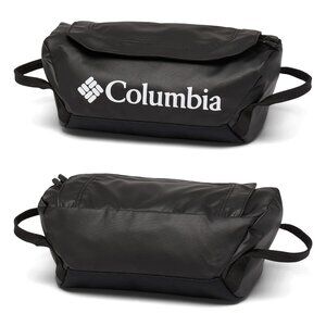 NWT 2-Pack Columbia Unisex On the Go 4L Dopp Kit Black
